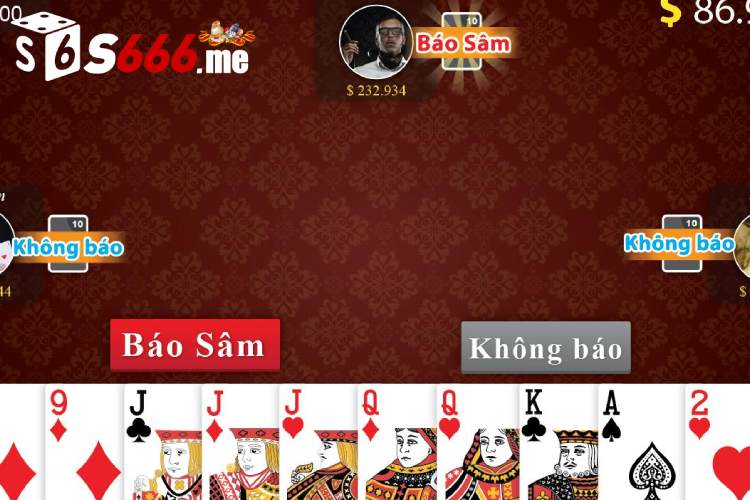 Cách đánh bài sâm lốc online tại nhà cái