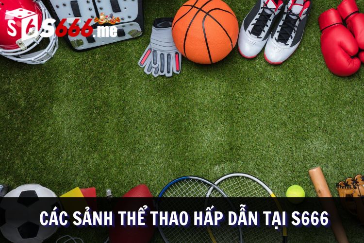 Sảnh thể thao nổi bật tại hệ thống S666 hiện nay